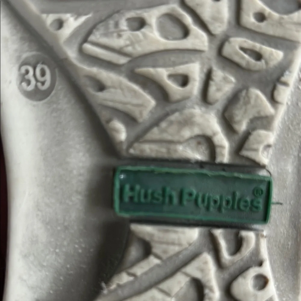 Hush Puppies Mustard Yellow Leather Slip-On Flats - Picture 6 of 7